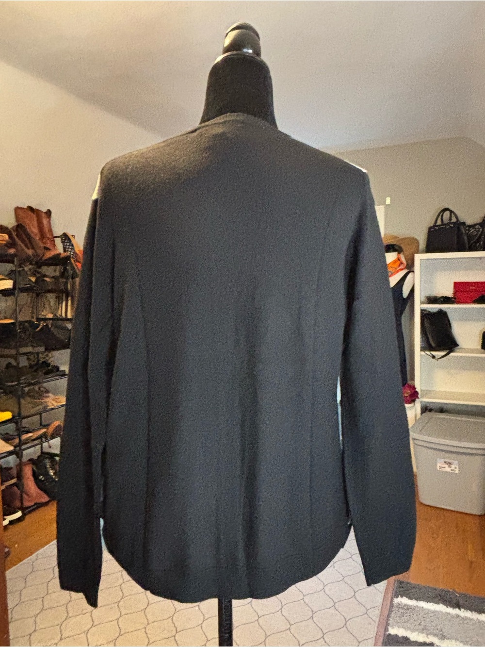 Brooks Brothers 346 | Merino Wool Argyle Twinset — Vest & Cardigan | Size L - Picture 9 of 11